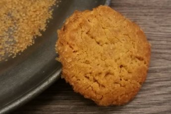 Diamantini al caramello, biscotti al burro al gusto mou.