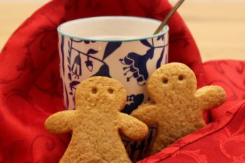 Omini di pan di zenzero, i tipici gingerbread inglesi.