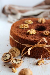 Chiffon cake chocolate & stout