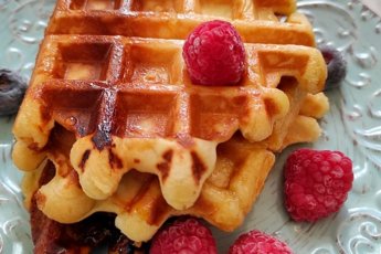 Gaufre de Liège, ricetta tradizionale dei waffle tipici della città di Liegi.