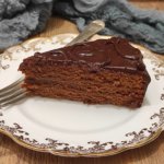 Sachertorte or Sacher chocolate cake, one of the most famous chocolate desserts in the world.