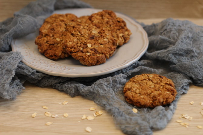Biscotti cocco e avena